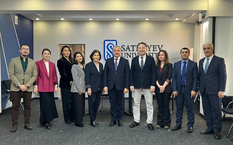 Расширяются связи между БГУ и Казахским национальным исследовательским техническим университетом 