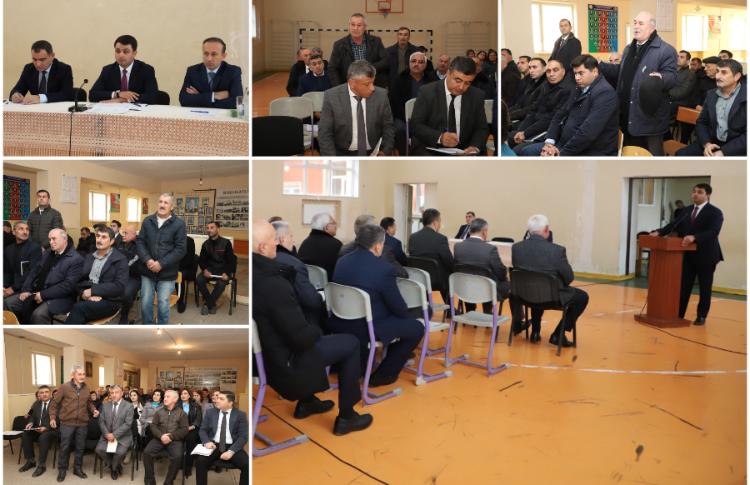 Neftçalanın icra başçısı səyyar görüşlər keçirib 