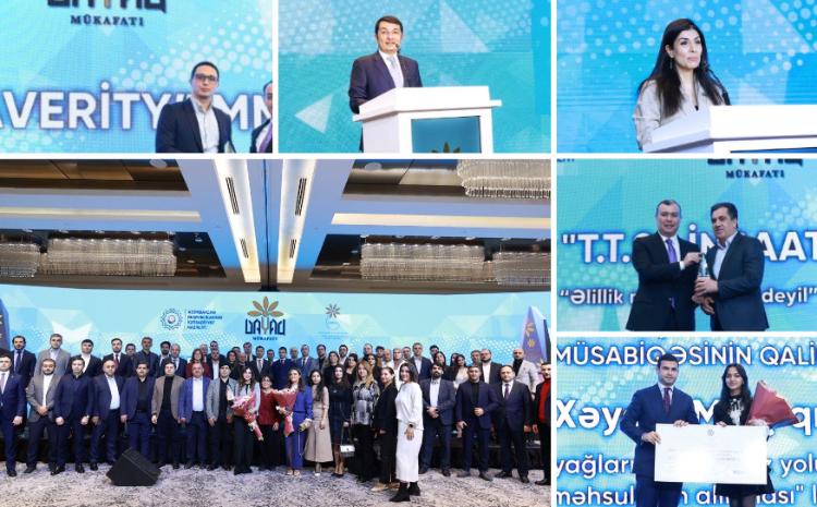 2024-cü ilin ən fəal sahibkarları mükafatlandırılıb 