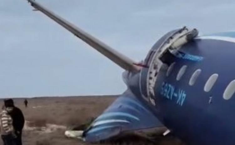 AZAL passenger plane crashes 