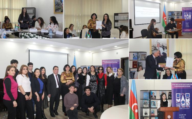 В Баку состоялся вечер, посвящённый Мирзе Шафи Вазеху 