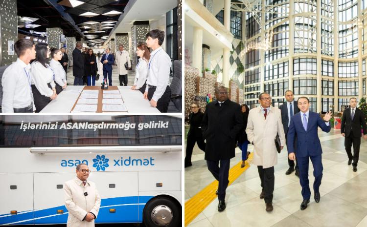 Qvineya-Bisaunun naziri “ASAN xidmət”də 