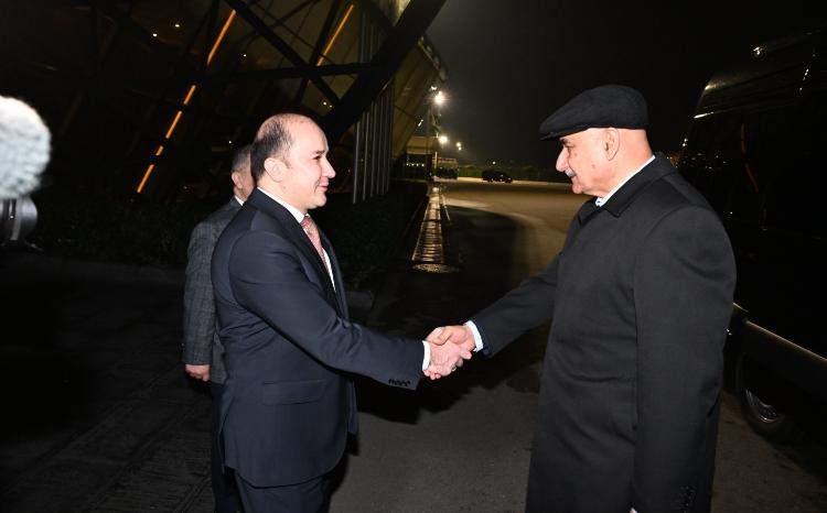 Спикер Палаты представителей Маджлиси Оли Таджикистана прибыл в нашу страну с визитом 