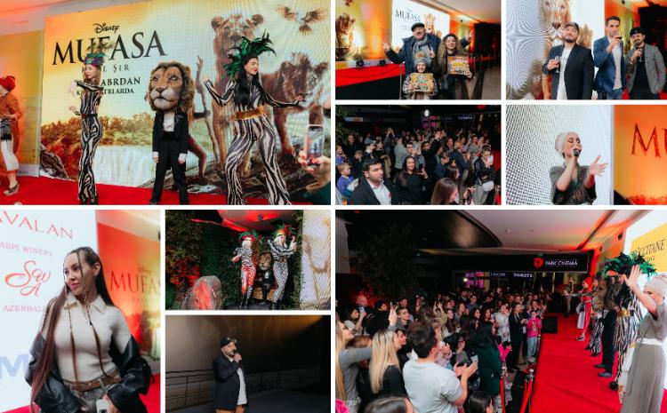 Park Cinemada əfsanəvi “Mufasa: Kral Şir” filminin qapalı nümayişi 