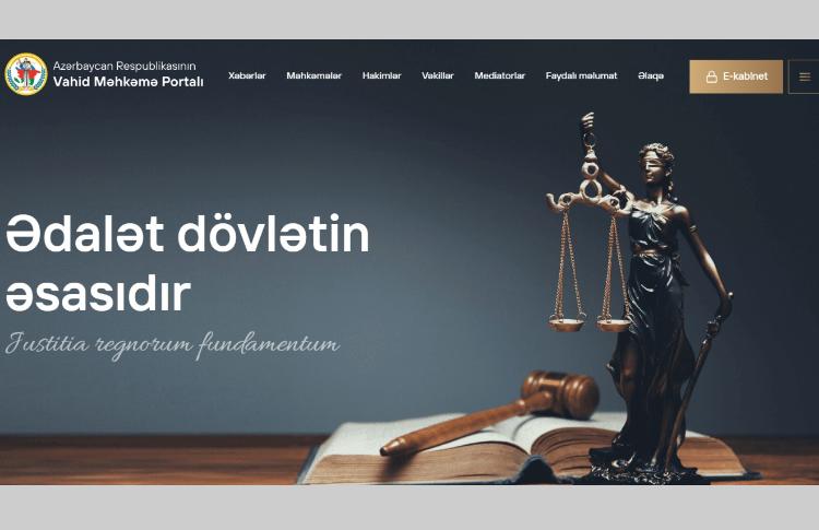 “Vahid Məhkəmə Portalı”nın hansı funksionallıqları var? 