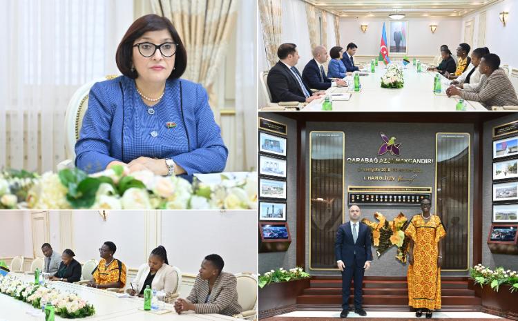 Speaker of Milli Majlis Sahiba Gafarova Meets with President of Inter-Parliamentary Union 