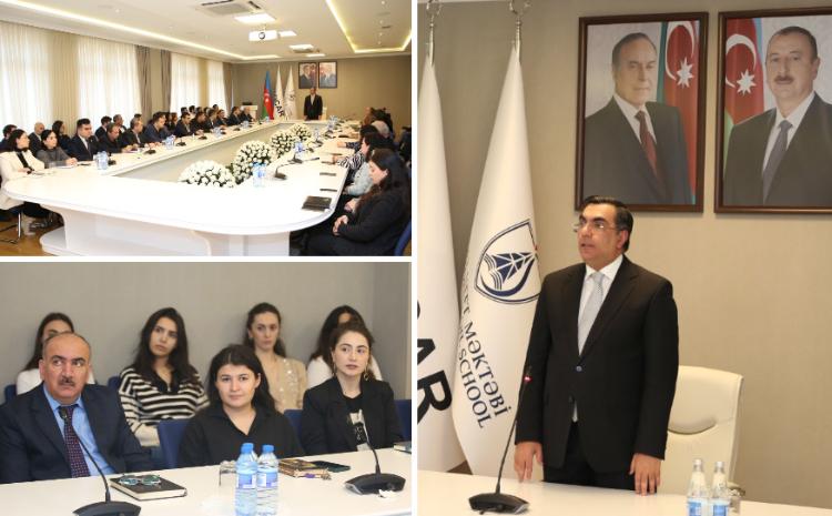 Baku Higher Oil School honors memory of Great Leader Heydar Aliyev 