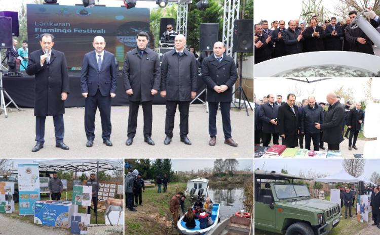 Qızılağac Milli Parkında II "Flaminqo festivalı" keçirilib 
