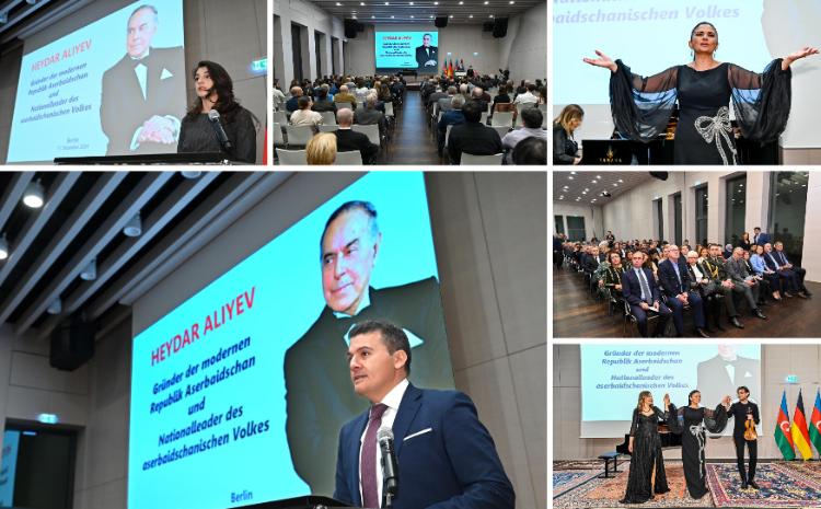 Ulu Öndər Heydər Əliyevin əziz xatirəsi Berlində dərin ehtiramla yad edilib 
