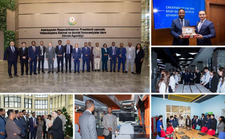 Efiopiya nümayəndə heyəti “ASAN xidmət”də 