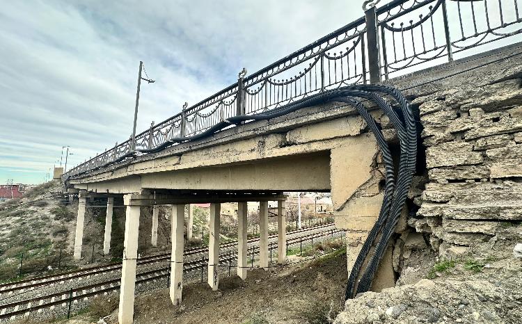 Sumqayıt şəhərini Saray qəsəbəsi ilə birləşdirən körpü keçidi sökülür 