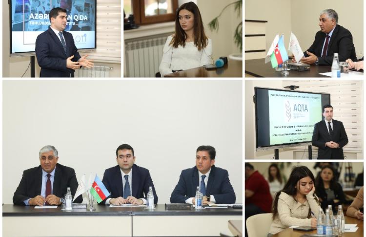 Qida təhlükəsizliyi sahəsində media savadlılığının artırılması üçün təlim keçirilib 
