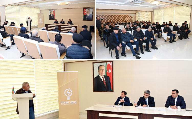 “Azərişiq” ASC Lənkəranda sahibkarlarla görüş keçirib 