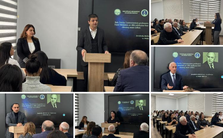 В БГУ состоялось мероприятие, посвященное юбилею Фамиля Мехти 