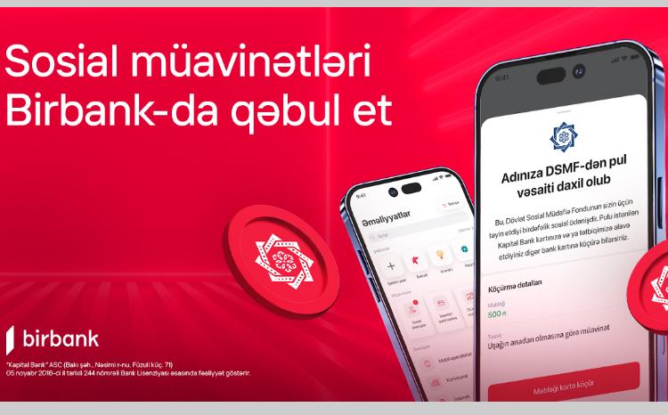 Lump sum social benefits from Birbank 