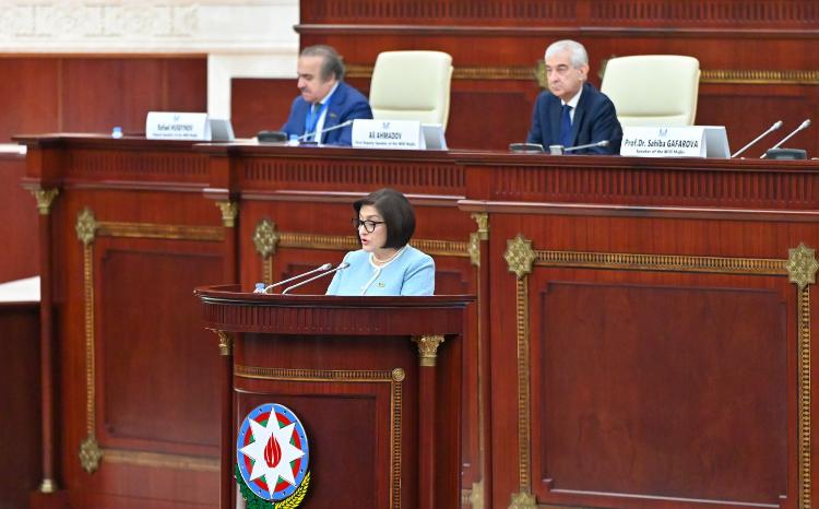Sahiba Gafarova Informs of Several Western Countries’ Campaigns against Azerbaijan as She Speaks at International Conference 
