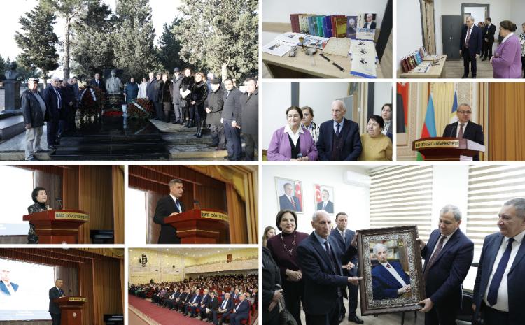 В БГУ отметили 100-летний юбилей Ширмамеда Гусейнова 