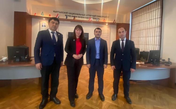 Делегация БГУ посетила Кыргызский национальный аграрный университет 