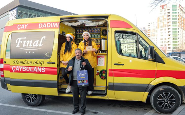 “Çaybulans” 60 000-ci müştərisini çaya qonaq edib 