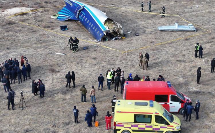 AZAL выразил соболезнования близким пассажиров, погибших в авиакатастрофе 