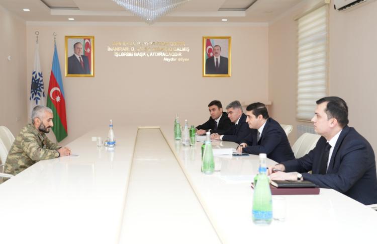 Nazir Fərid Əhmədov Kürdəmirdə vətəndaşları qəbul edib 