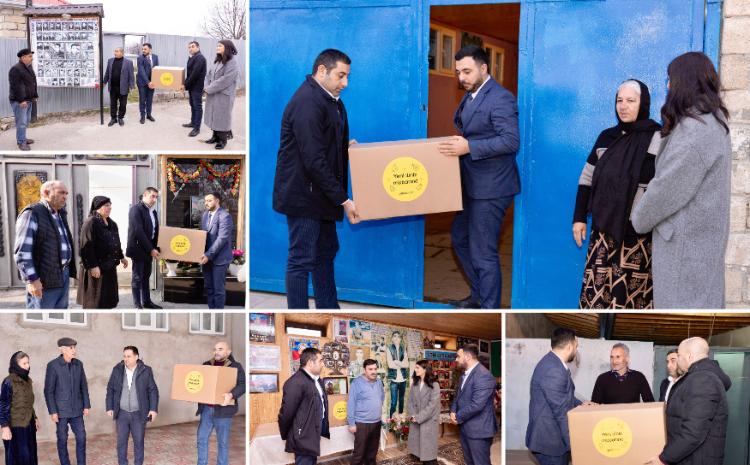 Yelo Bank visits families of martyrs and veterans in Shamakhi 