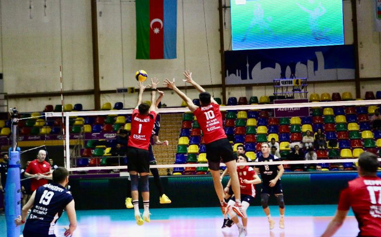 Kişi voleybolçular arasında Yüksək Liqada VII turun oyunu keçirilib 
