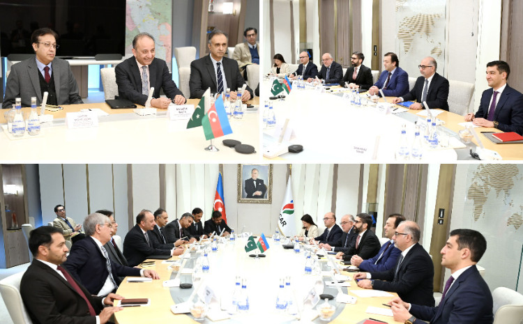 SOCAR-ın prezidenti Pakistan İslam Respublikasının neft üzrə dövlət naziri ilə görüşüb 