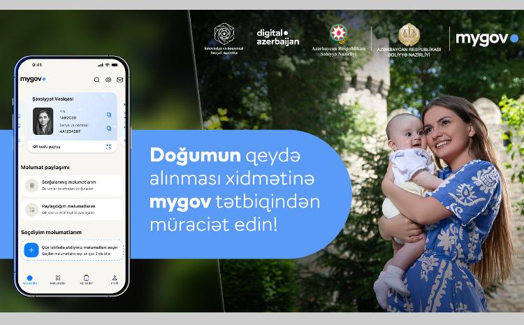 Yeni övladı olmuş valideynlərin nəzərinə: Doğum şəhadətnaməsi üçün müraciət rəqəmsallaşdı! 