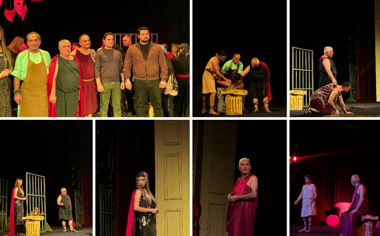 C.Məmmədquluzadə adina Naxçıvan Dövlət Milli Dram Teatrında yeni tamaşanın premyerası oldu 