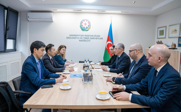 Asiyada Qarşılıqlı Fəaliyyət və Etimad Tədbirləri üzrə Müşavirənin Baş katibi ilə görüş keçirilib 
