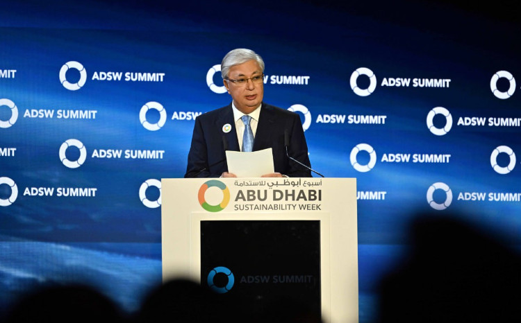 President Tokayev Focuses on New Development Paradigm at Abu Dhabi Sustainability Week Summit 