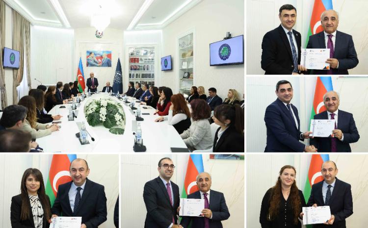 The certification training sessions conducted by UNEC for employees of the MENR have been successfully completed 