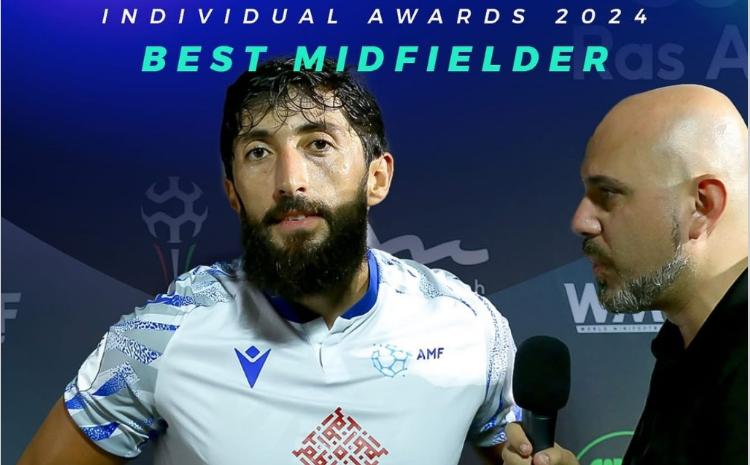 Millimizin daha bir üzvü Avropada ən yaxşı seçildi 