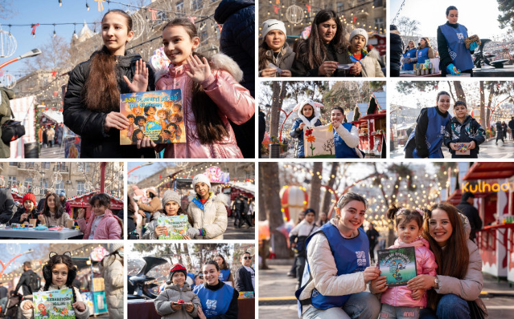 Ekologiya və Təbii Sərvətlər Nazirliyi “Soyuq əllər, isti ürək” xeyriyyə yarmarkasına öz maarifləndirici stendi ilə qoşulub 