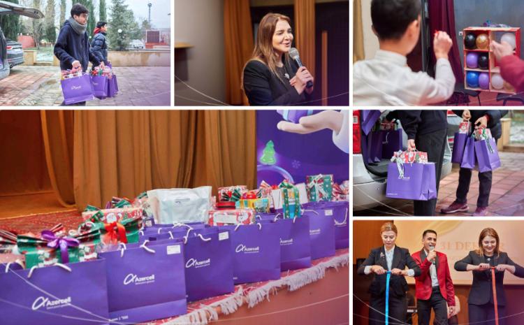 “Azercell Könüllüləri” congratulates children on holidays 