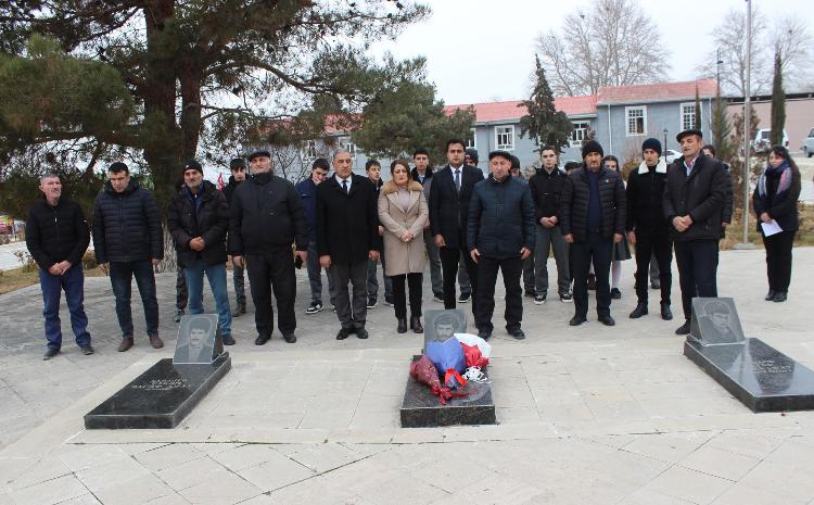 Ordubad rayonunda şəhid Qafil Sadiqovun xatirəsi yad edilib 