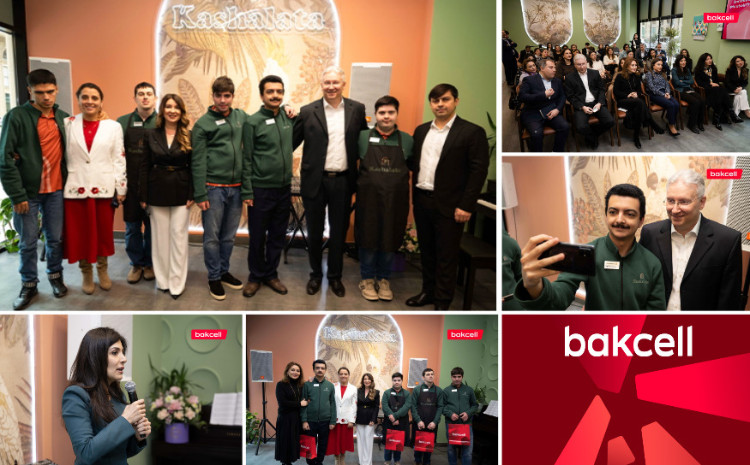  Bakcell поддержал мероприятие «Инновации на пути к разнообразию» в кафе Kaşalata 