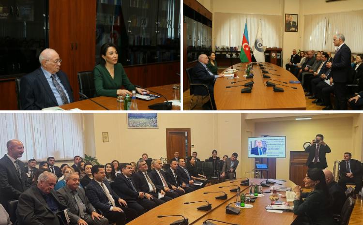 Ombudsman Aparatında Xalq şairi Vahid Əziz ilə görüş keçirilib 