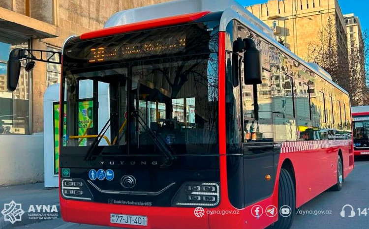 Sərnişinlərə şad xəbər: Bu marşrutun avtobusları YENİLƏNİR