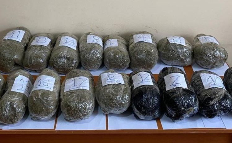 DSX: 68 kiloqramdan çox narkotik vasitənin Azərbaycana keçirilməsinin qarşısı alınıb 