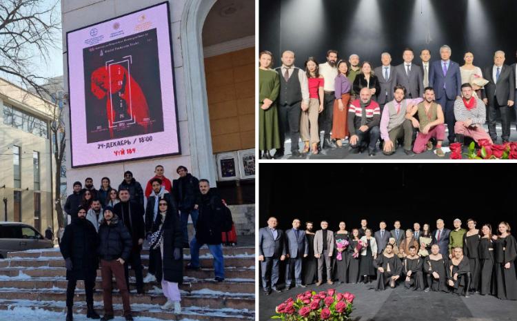 Azərbaycan Dövlət Pantomim Teatrı Qırğızıstanda qastrolda olub 