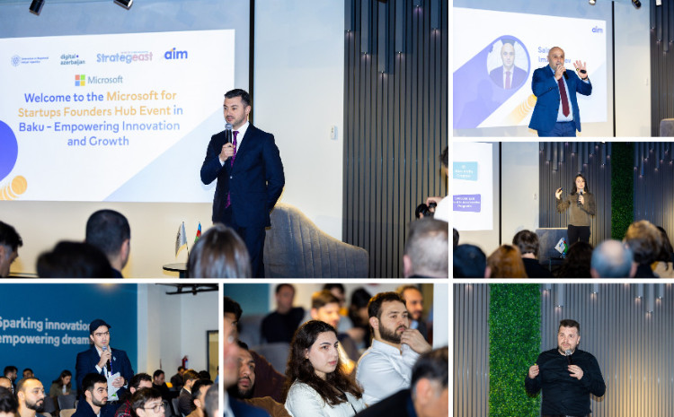 “Microsoft” Azərbaycanda startaplar üçün dəstək proqramını ilk dəfə təqdim edib 
