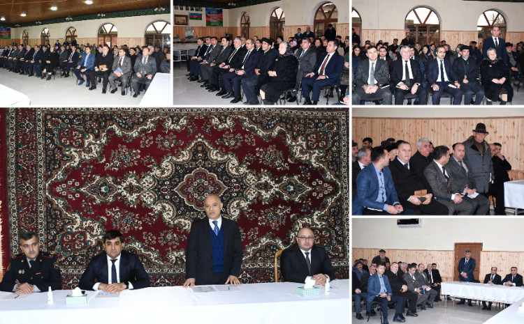 Masallının Viləş kəndində rayon rəhbərinin 23 yanvar 2025-ci il tarixdə səyyar görüş-qəbulu 