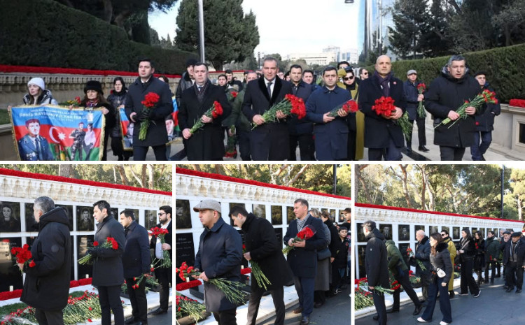 Dövlət Turizm Agentliyi 20 Yanvar şəhidlərinin xatirəsini ehtiramla yad edib 