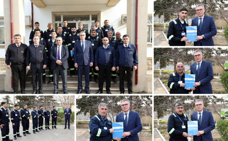Salyan RQİİ-nin 14 əməkdaşı təltif edildi 