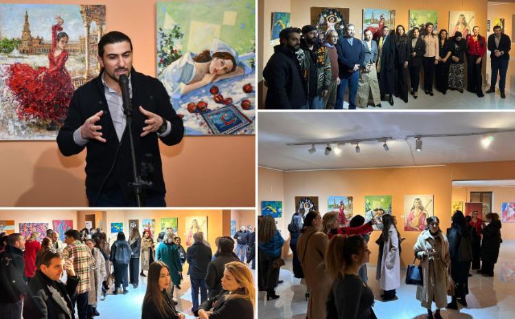 В новом культурном центре Ambassadors Cultural Club прошла выставка «Разноцветные эмоции» 