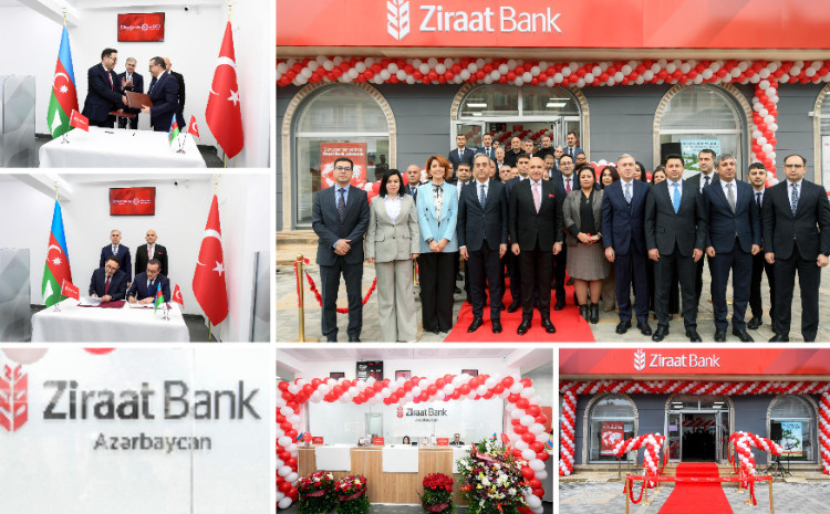 "Ziraat Bank"ın Naxçıvan filialı fəaliyyətə başlayıb 