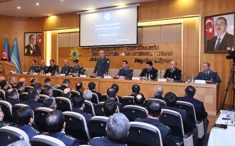 Dövlət Gömrük Komitəsində Kollegiya iclası keçirilib 