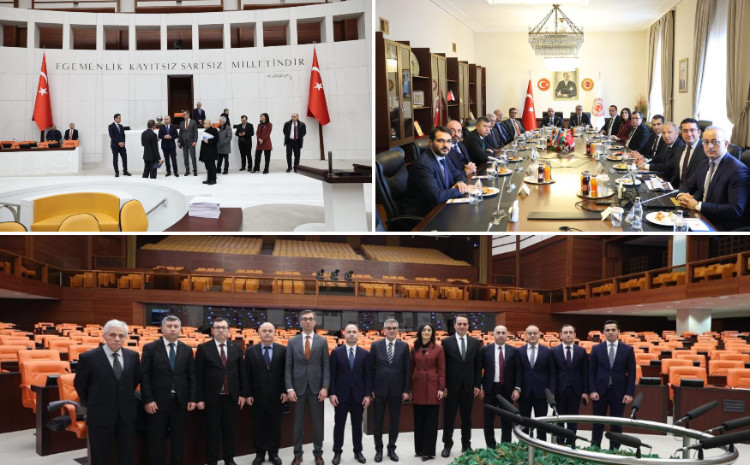 Milli Məclis Aparatının nümayəndə heyəti Ankarada səfərdədir 
